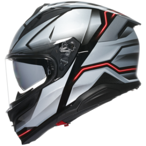 AGV K7 JAEGER - BLACK/SILVER