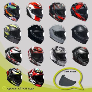 AGV K6-S Motorcycle Helmet (Free Dark Visor Worth £89.99)