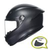 AGV K6-S Solid - Matt Black (Free Dark Visor Worth £89.99)