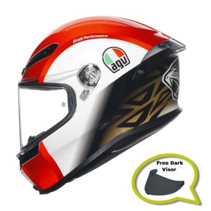 AGV K6-S SIC58 (Free Dark Visor Worth £89.99)