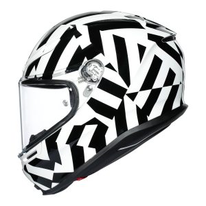 AGV K6 - Secret - Black/White
