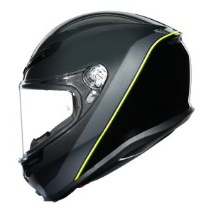 AGV K6 - Minimal - Gunmetal/Black/Flo Yellow